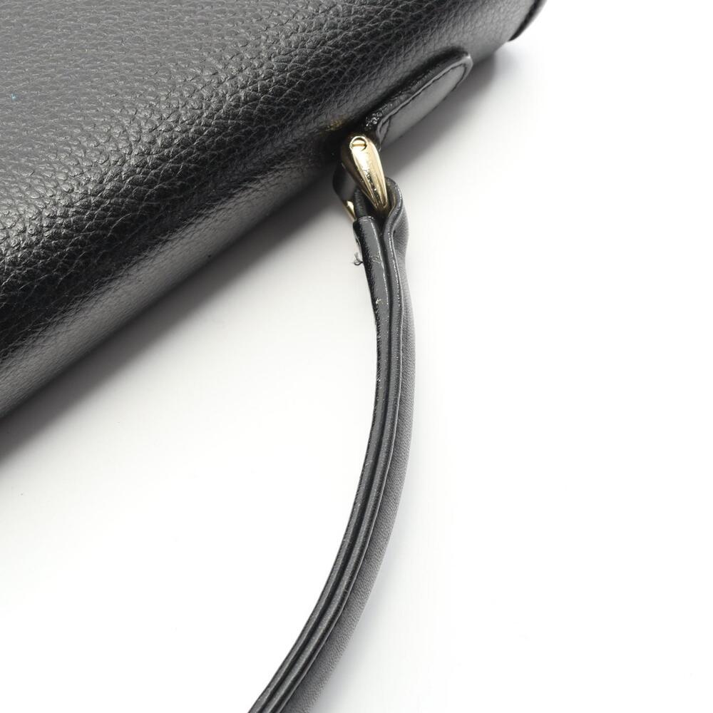 Burberry Shadow Black Horse Handbag Leather Black - Picture 7 of 9